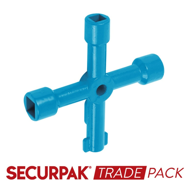 4 Way Utility Key Plastic