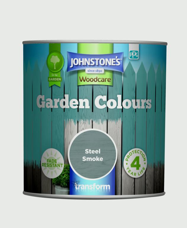 Johnstones Garden Colours 1L Steel Smoke