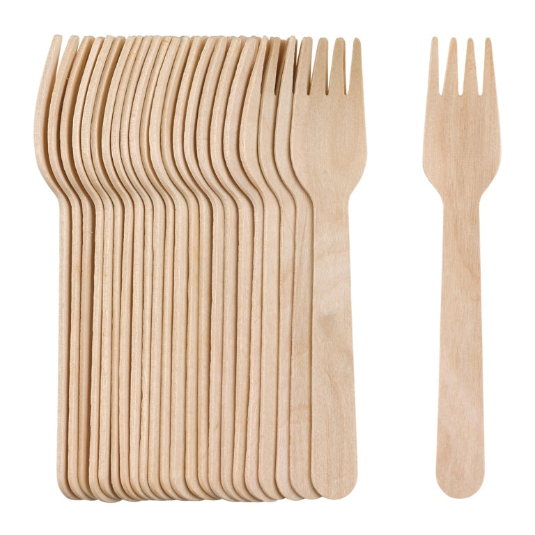 Chef Aid Wooden Cutlery Forks