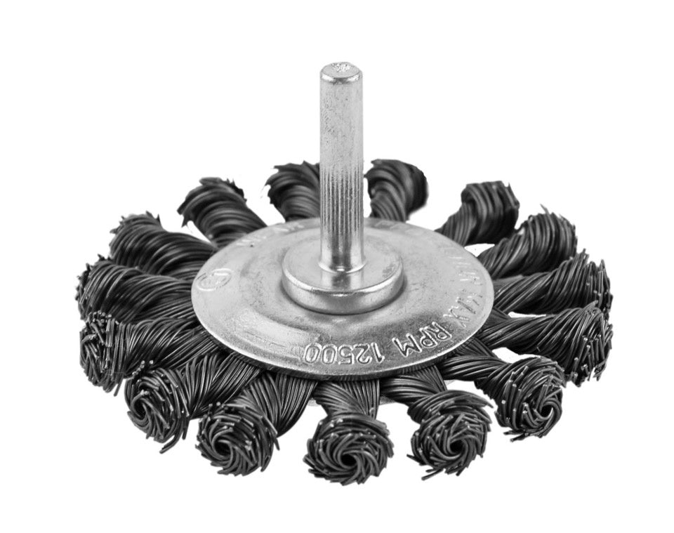 Abracs Spindle Twist Knot Wire Wheel