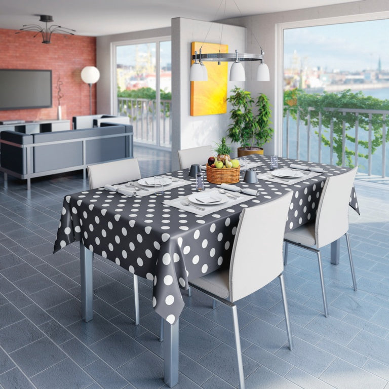 d-c-fix® Manhattan Tablecloth - Ventita Anthracite