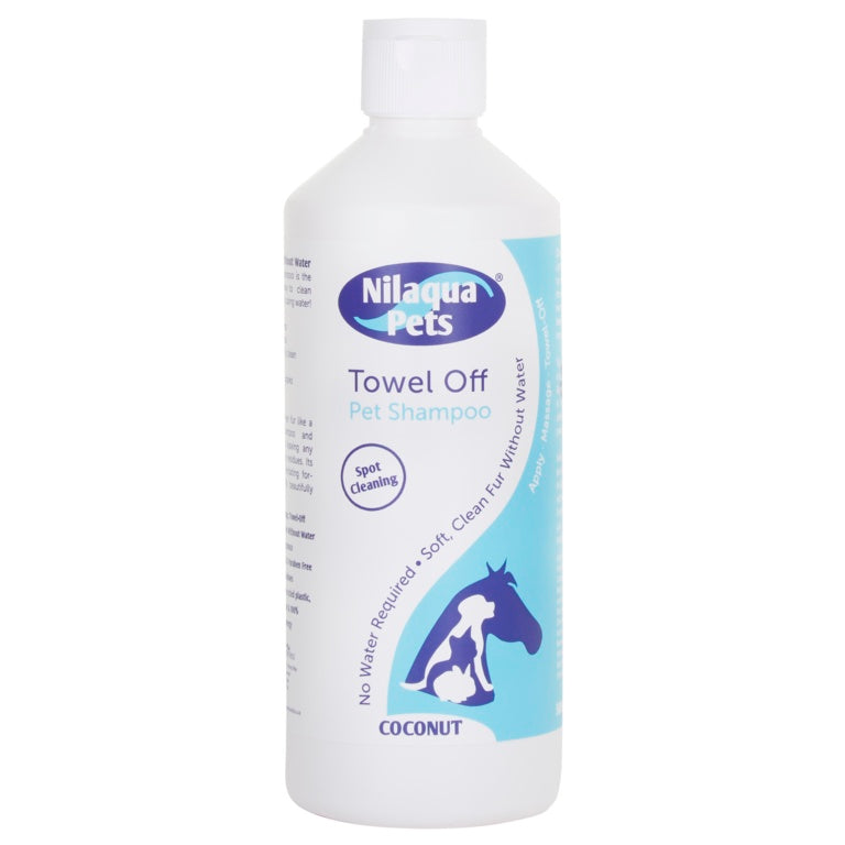 Nilaqua Towel Off Pet Shampoo 500ml Coconut