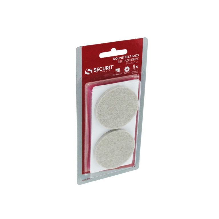 Securit Round Felt Pads