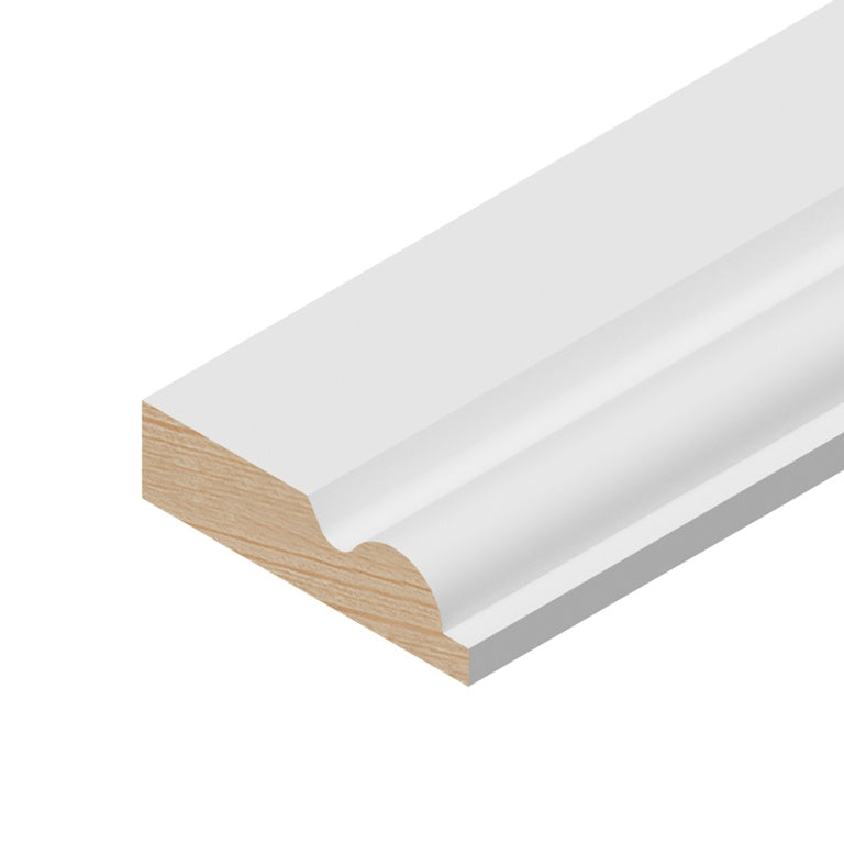 Cheshire Mouldings Primed Torus Architrave 2.1m