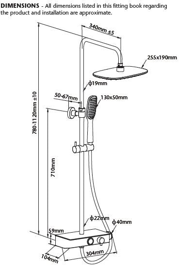 Triton Push ButtonThermostatic Mixer Shower