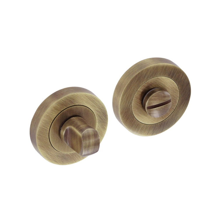 Smiths Architectural Turn & Release Screw On Rose Antique Bronze