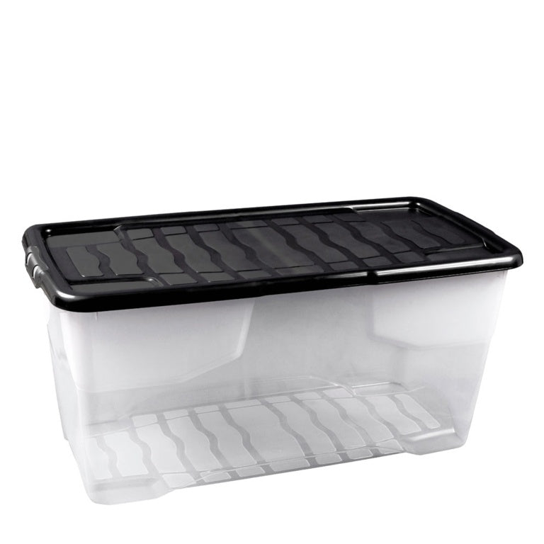 Strata Curved Storage Box & Lid 80L