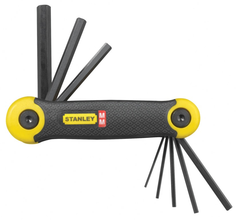 Stanley Metric Folding Hex Key Set
