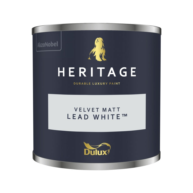 Dulux Heritage Tester 125ml Lead White