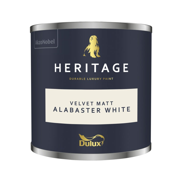 Dulux Heritage Tester 125ml Alabaster White