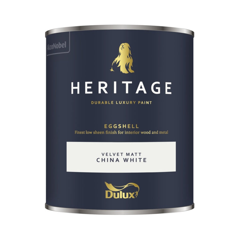 Dulux Heritage Eggshell 750ml China White