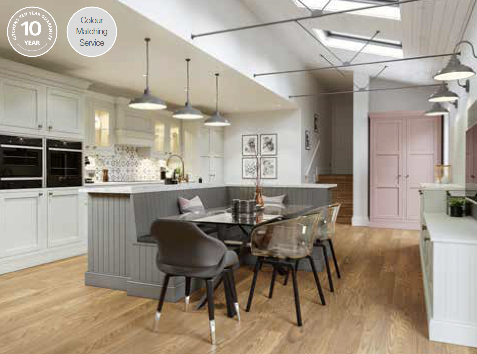 LochAnna Durham Kitchen L-Shaped Option