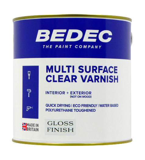 Bedec Multi Surface Varnish Gloss 1L
