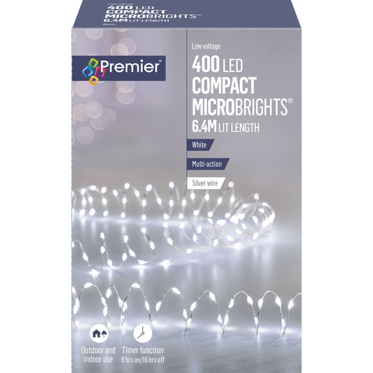 Premier Multi Action Compact MicroBrights White 400 LEDs