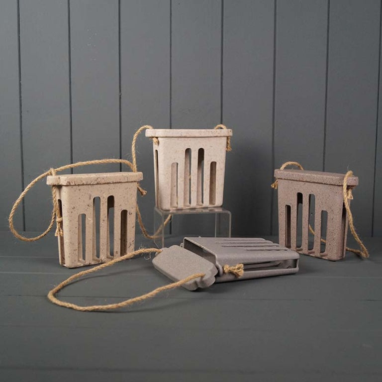Earthy Sustainable Suet Cake Feeder Nut