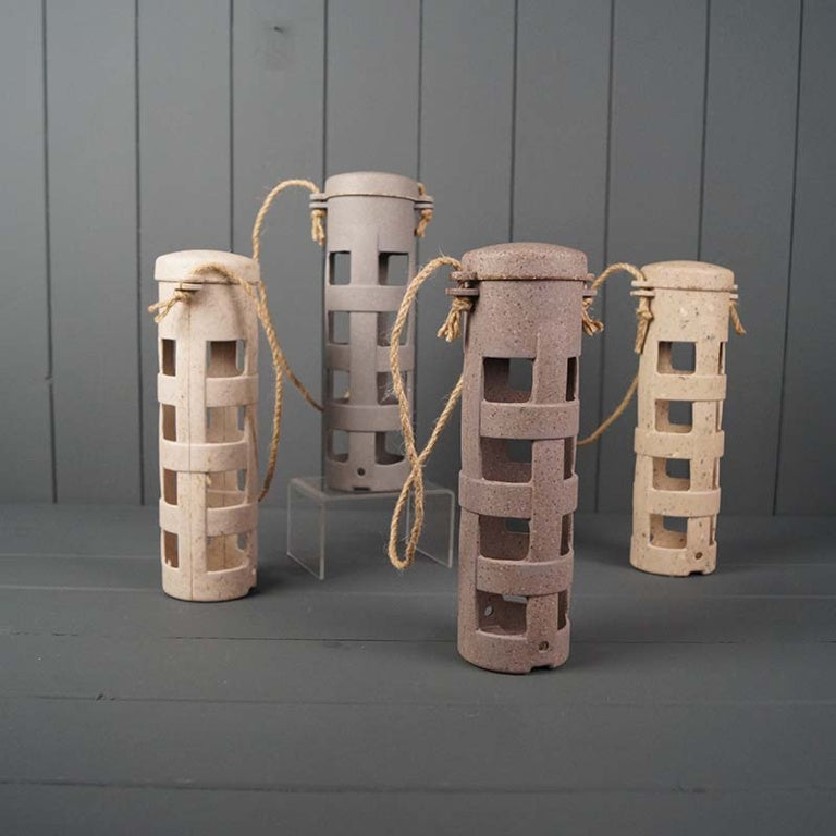 Earthy Sustainable Suet Ball Feeder Straw