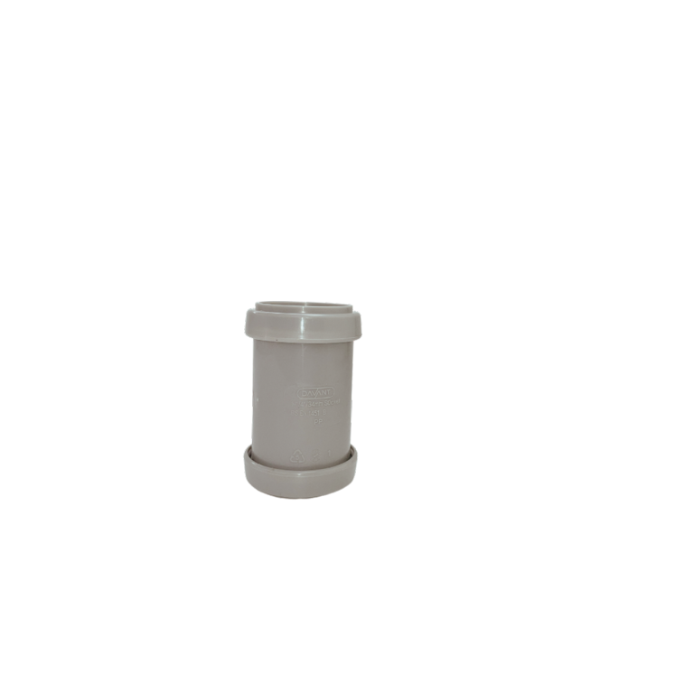 Davant Push Fit Straight Coupling Grey