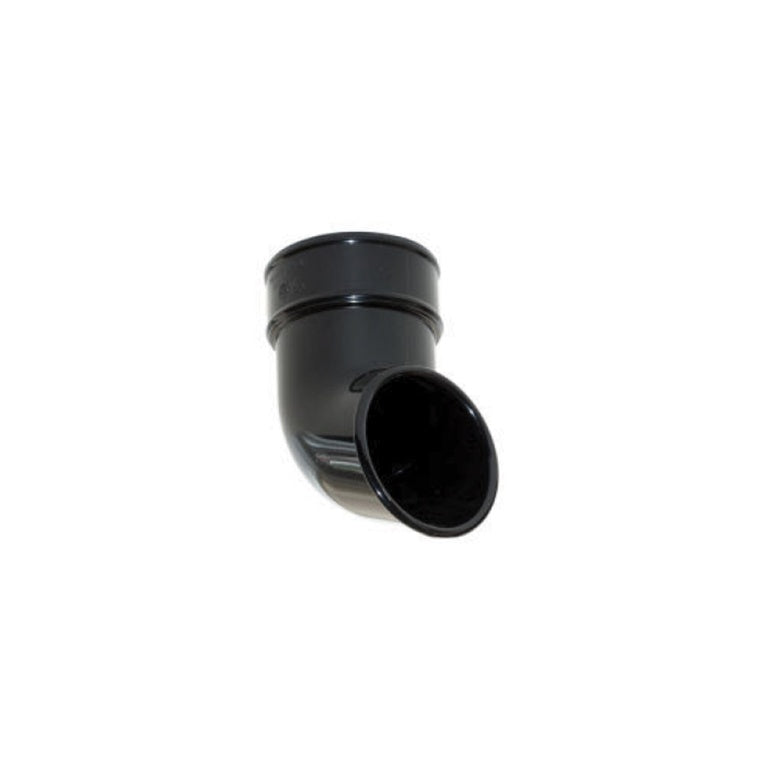 Pipelife Mini Flow Downpipe Shoe Black