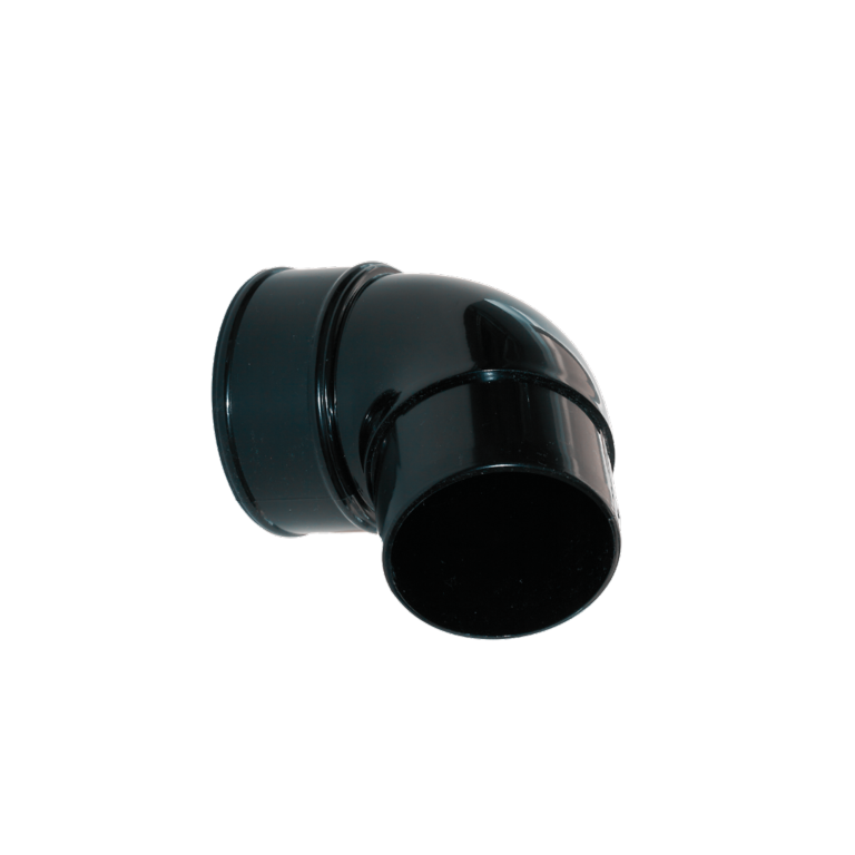 Kayflow Rainwater 112.5° Round Offset Bend Black