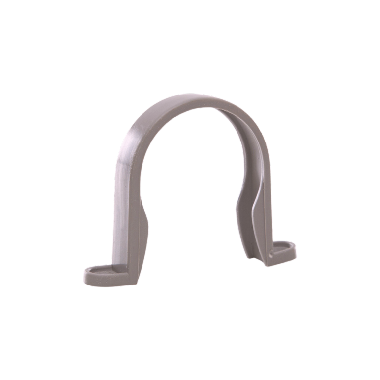 Davant Pipe Clip Grey Pack 10 32mm