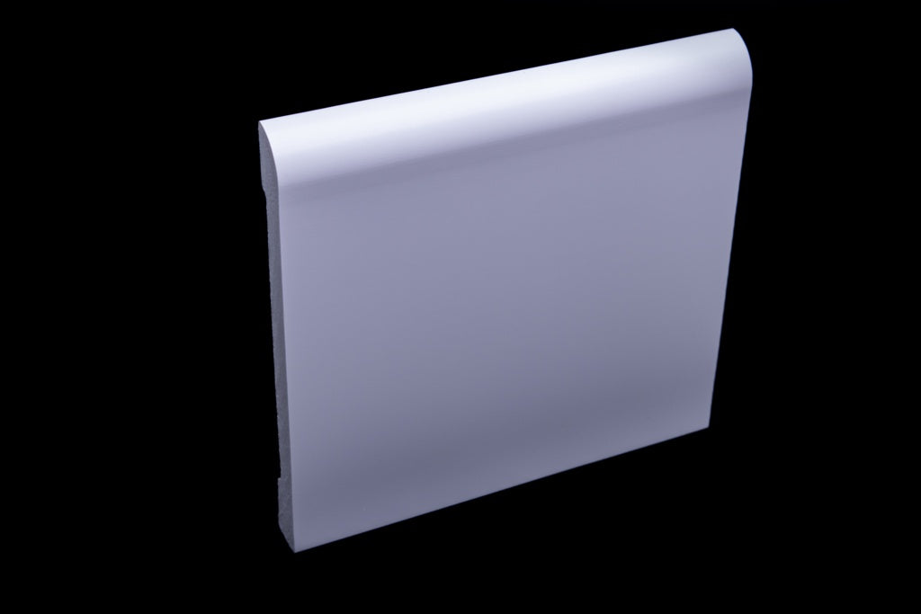White Bullnose Skirting