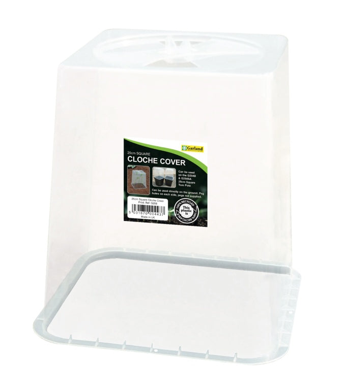 Garland Square Cloche Cover 25cm