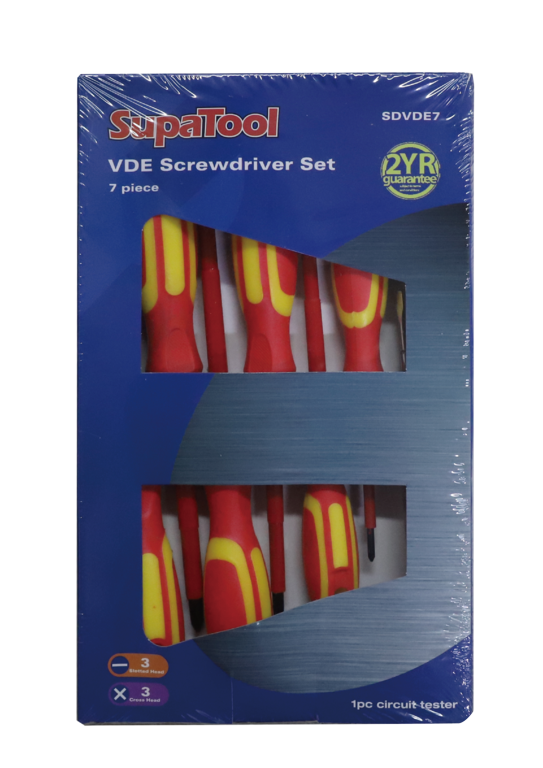 SupaTool VDE Screwdriver Set