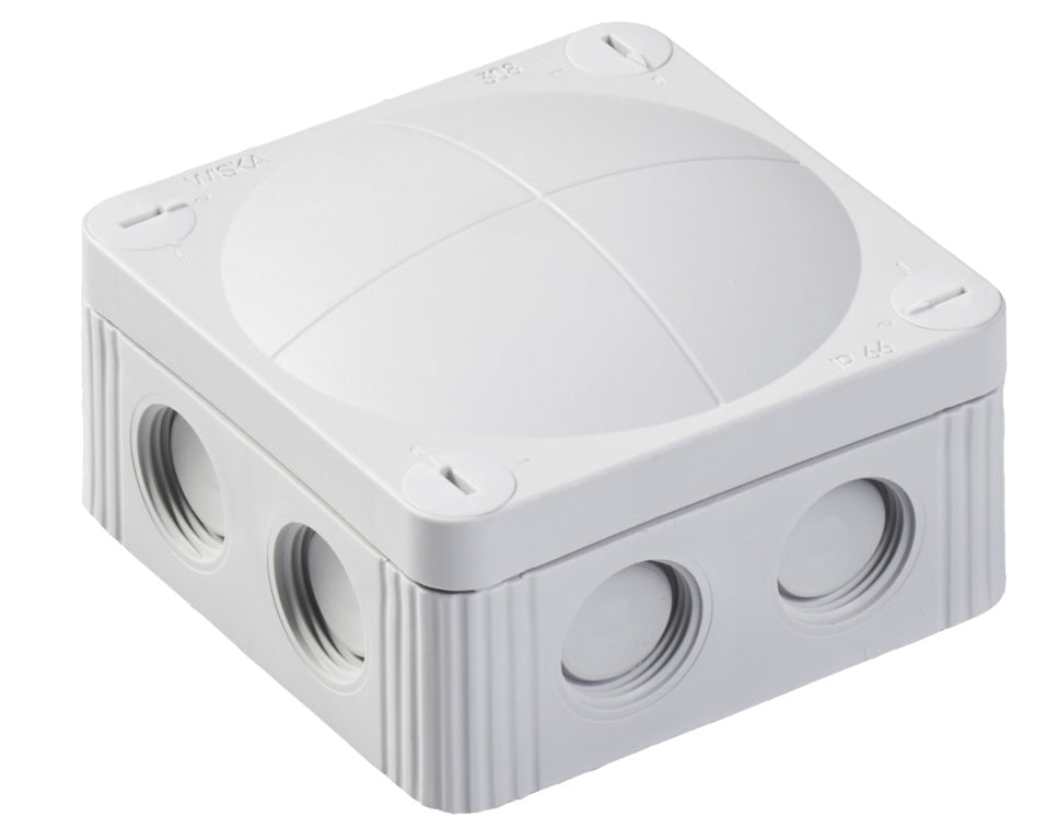 Wiska Combi 308/5 Junction Box IP66/67 Grey