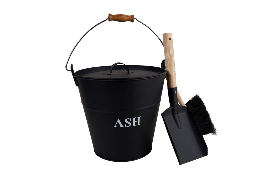 Deluxe Ash Bucket & Tidy Set
