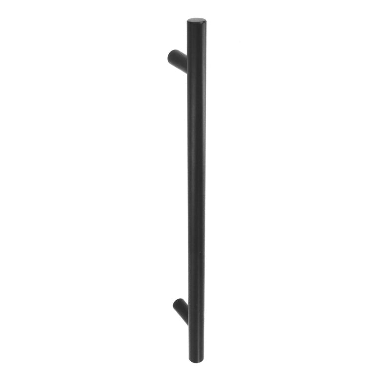 Securit Plain Bar Handle Matt Black 192mm