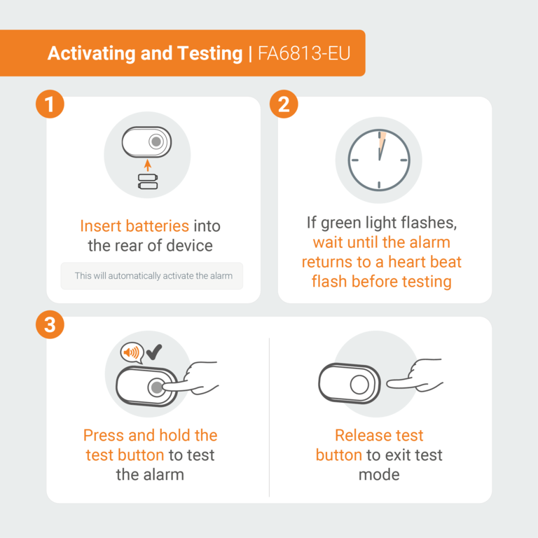 Fire Angel Carbon Monoxide Alarm Twin Pack