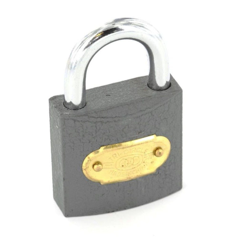 Securit Tricircle Iron Padlock Brass Cylinder 63mm