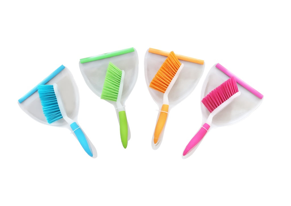 Groundsman Soft Grip Dustpan & Brush