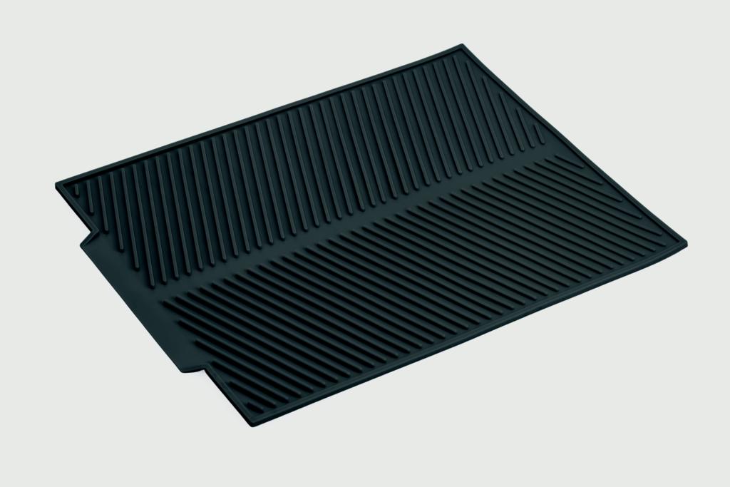 Casa & Casa Silicone Drying Mat Black 43 x 33cm