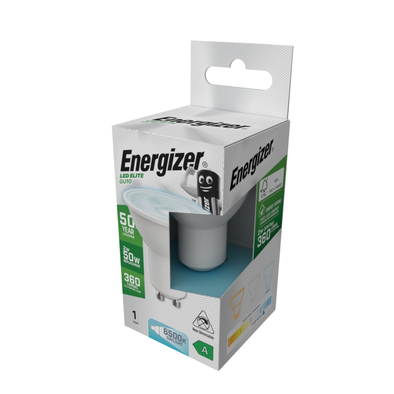 Energizer A Rated GU10 6500k