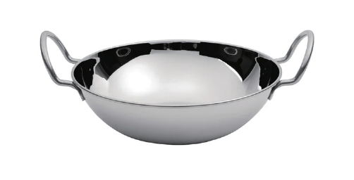 Basiks Stainless Steel Balti Dish 19cm