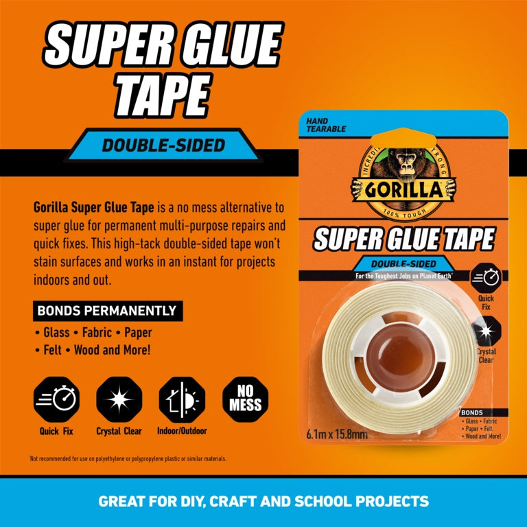 Gorilla Super Glue Tape