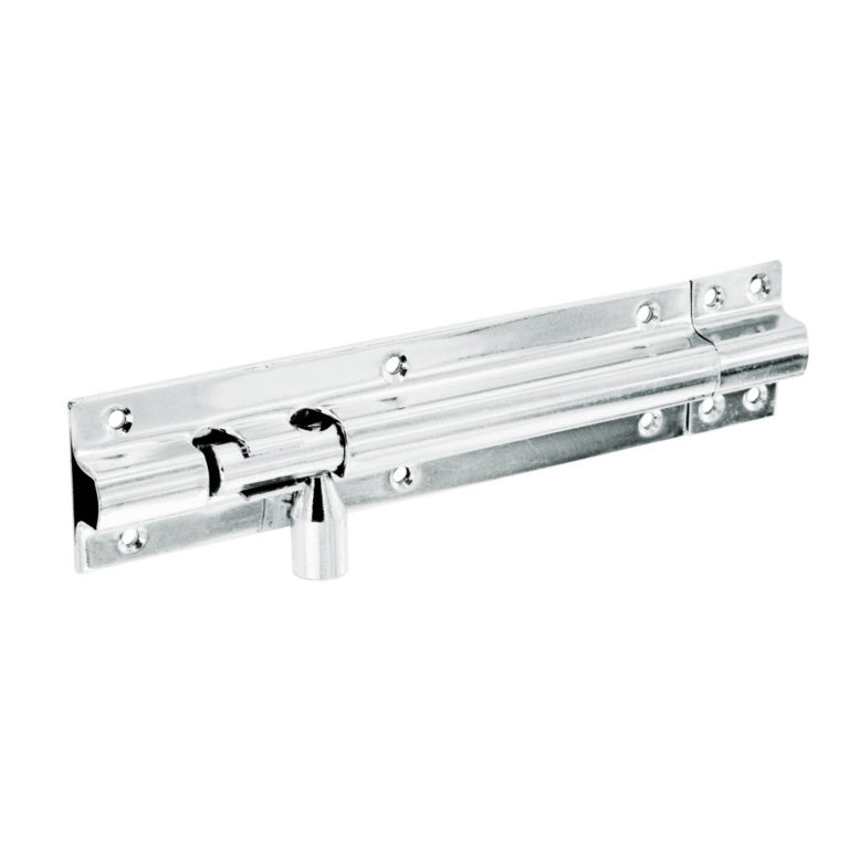 Securit Chrome Door Bolt 1 1/2" Wide 150mm