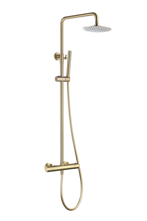 SP Aria Thermostatic Cool Touch Round Shower