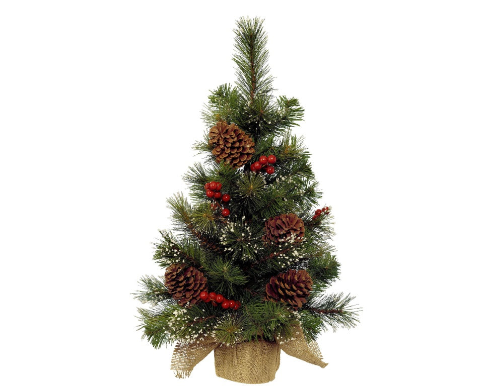 Kaemingk Ipswich Mini Tree Snowy 75cm