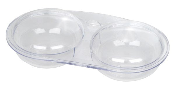 2 Cup Clear Egg Poacher