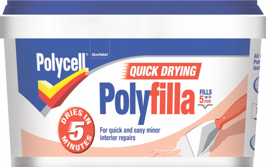 Polycell Quick Drying Polyfilla 500g