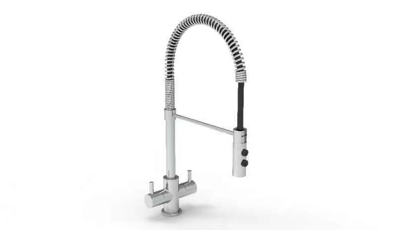 Reginox Titania Dual Lever Chef Mixer Tap Chrome
