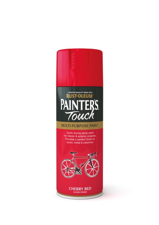 Rustoleum Painters Touch Aerosol 400ml Cherry Red Gloss