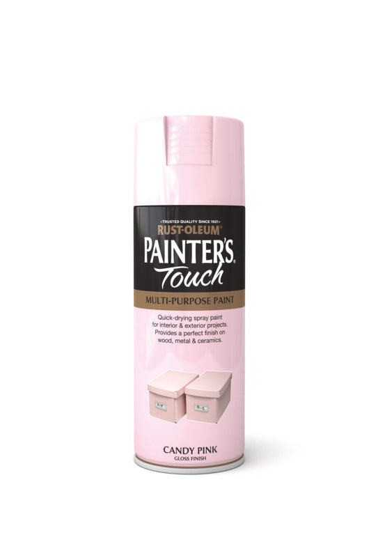 Rustoleum Painters Touch Aerosol 400ml Candy Pink Gloss