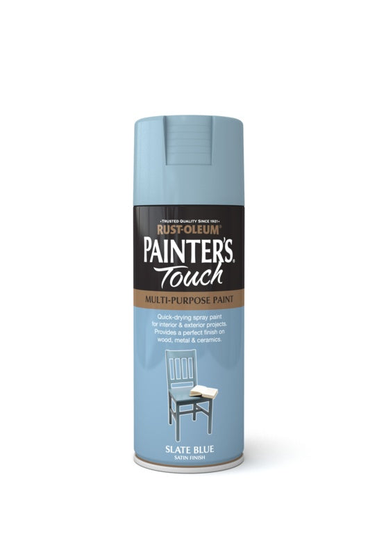 Rustoleum Painters Touch Aerosol 400ml Slate Blue Satin