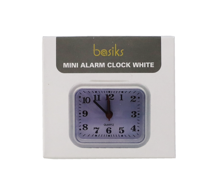 Basiks Mini Alarm Clock