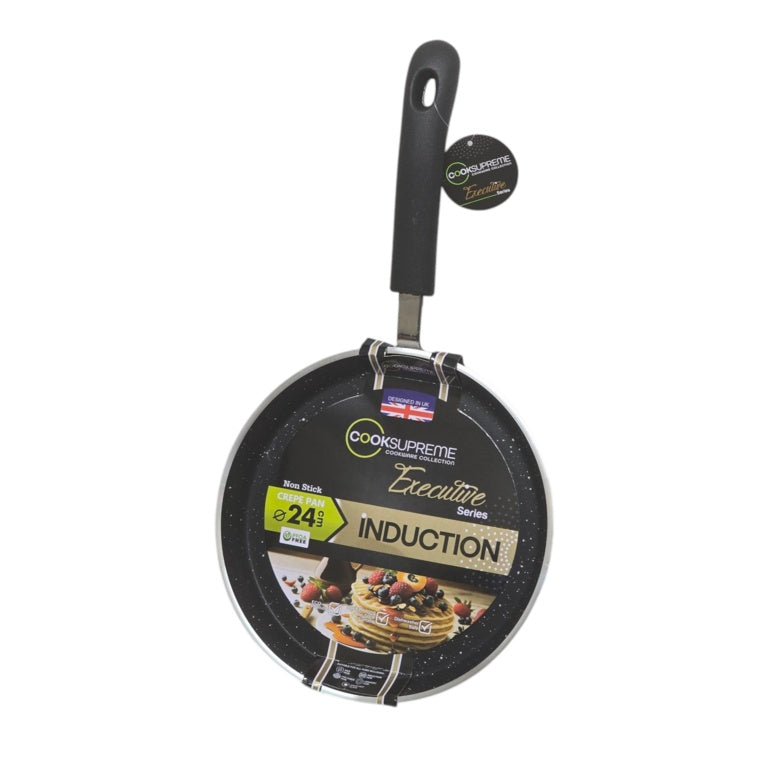 Executive Marble Induction Non Stick Crepe Pan
