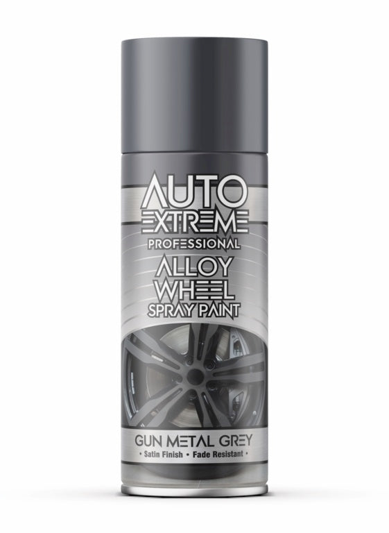 Ax Alloy Wheel Spray Paint 500ml Gun Metal Grey