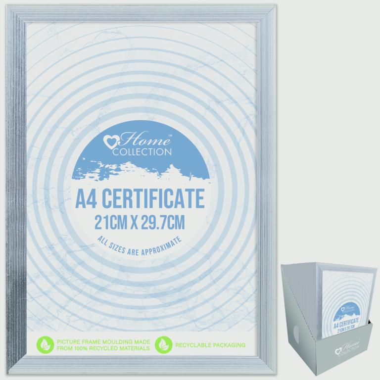 Cambridge Silver Certificate Frame With Glass